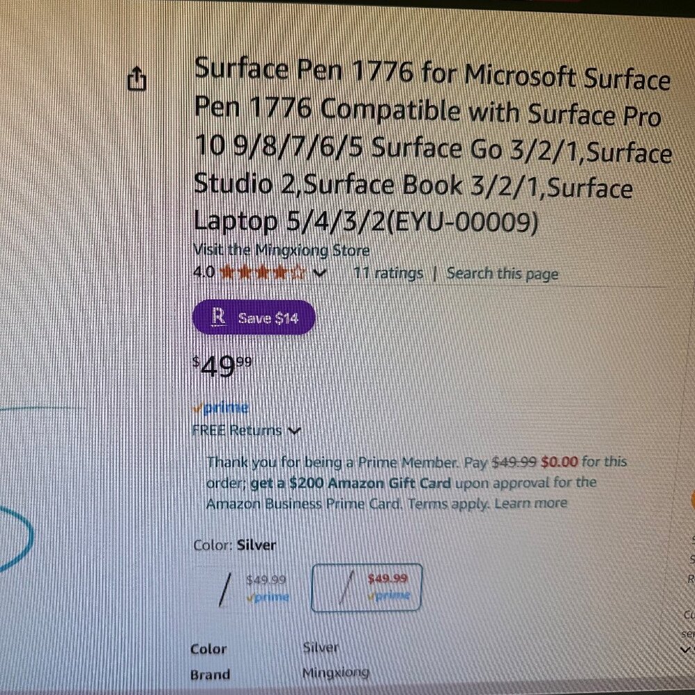 Microsoft Surface Pen Stylet